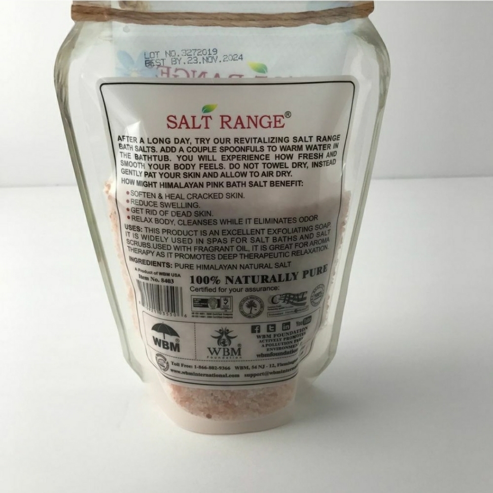 Salt Range | Himalayan Pink Bath Salt & Lip Balm - Picture 2 of 2